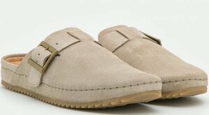 Clarks クラークス 25cm スライド ミュール サンド スエード レザー サンダル スニーカー フラット ローファー バレエ パンプス RRR52