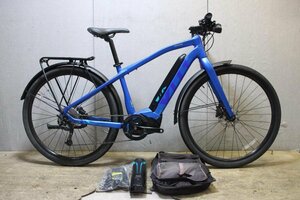 動作OK 限定モデル!! e-BIKE 追加バッテリー付!!■Panasonic XU1 BE-EXU244V パナソニック SHIMANO 1X9S サイズ440 2021年モデル