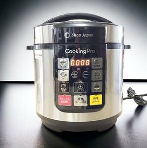 24Y331 ジ3 【美品】 Shop Japan ショップジャパン Cooking Pro クッキングプロ SC-30SA-J03 かんたん電気圧力なべ 