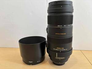 ★美品★SIGMA DG OS 120-400mm F4.5-5.6 APO HSM PENTAX用 フード付き シグマ ペンタックス#117