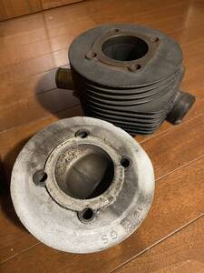 150GS VS2-5 original cylinder,head STDサイズ ボーリングベース シリンダー ヘッド マニセットpiaggio vespa