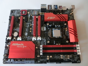 マザーボード ASRock Z97 PROFESSIONAL FATAL1TY CPU 11 CORE i7-4790K SR219 4.00GHZ ジャンク