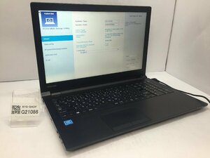 ジャンク/ TOSHIBA dynabook B45/B PB45BNAD4NDAD81 Intel Celeron 3855U メモリ4.1GB HDD500.1GB 【G21086】