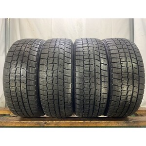 2022年製 9分山 ダンロップ WINTERMAXX WM02 205/55R16 91Q 4本/札幌市手渡し可/中古スタッドレスタイヤ(冬タイヤ) リーフ F_100