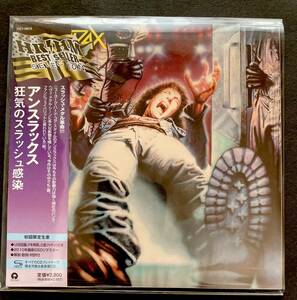 アンスラックス　「狂気のスラッシュ感染」　紙ジャケ　中古CD　紙ジャケット