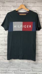 TOMMY HILFIGER Tシャツ/ロンT ブラック TOMMY HILFIGER 半袖Tシャツ メンズ Sサイズ ブラック