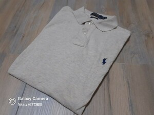 現行タグ/Ralph Lauren ラルフローレン)CUSTOM FIT メンズ半袖ポロシャツ M/175/96 