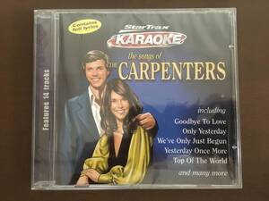 CD/StarTrax　KARAOKE　THE SONGS OF THE CARPENTERS/【J16】 /新品未開封