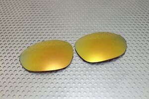 LINEGEAR　オークリー　X-METAL XX用交換レンズ　UV420 ポリカレンズ　ライムゴールド　Oakley