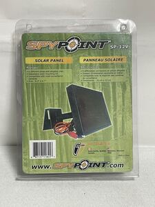 SPYPOINT SP-12V ソーラーパネル 未使用品