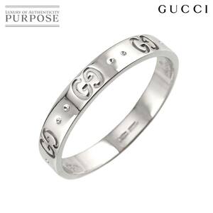 グッチ GUCCI アイコン #27 リング K18 WG ホワイトゴールド 750 指輪 Icon Ring 90242514