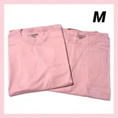 2枚組 Tシャツ トップス ポケット付き 半袖 メンズ