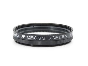 【送料120円】01203 Kenko R-CROSS SCREEN 49mm レンズフィルター【アットカメラ】