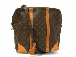 1円 LOUIS VUITTON ルイヴィトン M45222 モノグラム グランマルソー ショルダーバッグ クロスボディ 斜め掛け ブラウン系 BI6490