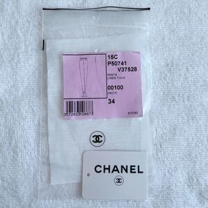 CHANEL レディース　15C P50741 V37528 付属の布　ホワイト　麻