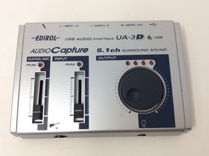 u38277　エディロール　UA-3D オーディオインターフェース　中古