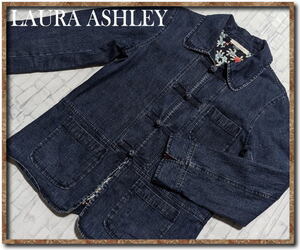 ☆LAURA ASHLEY　ローラアシュレイ　チャイナ風デニムジャケット☆