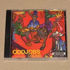 Oddjobs Drums USオリジナル CD Third Earth Music アングラ シカゴ Anticon Dope Aesop Rock Kimani Vast Sixtoo hiphop underground