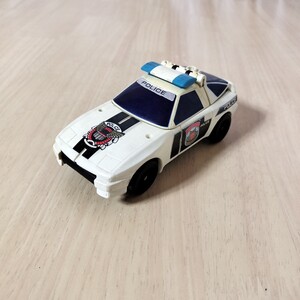 HASBRO ハズブロ パトカー 変形ロボット トランスフォーマー 1987年当時物玩具ビンテージ 昭和レトロ TAKARA タカラ 車 police