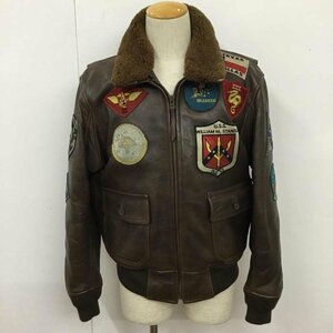 AVIREX L アヴィレックス ジャケット、上着 ジャンパー、ブルゾン Jacket 茶 / ブラウン / 10109507