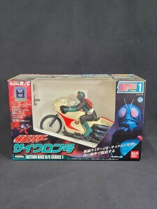 【M4-27-3】未開封品 仮面ライダー サイクロン号 アクションバイク ラジコン