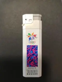 １９９８長野五輪ロゴ入りライター