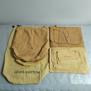 ルイヴィトン LOUIS VUITTON 保存袋 巾着 まとめ セット 20点 A-12605