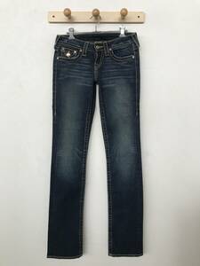 TRUE RELIGION SECTION DISCO BILLY BIG T トゥルーレリジョン USA製 ローライズ ストレッチデニムパンツ 美品 size 26