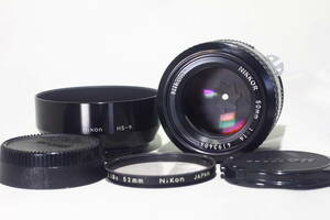 B682◆かなり美品/付属品多数◆ Nikon ニコン Ai NIKKOR 50mm F1.4