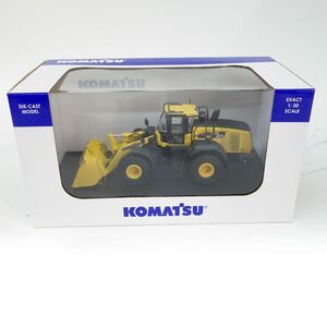 074s KOMATSU コマツ 1/50 中型ホイールローダ WA475-10 模型 ※中古