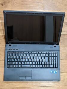 【JUNK】Lenovo G560　CPU i3-M350/メモリ 4GB/HDD なし　15.6型/USB/無線LAN/VGA端子/DVD rw/カメラ/テンキー