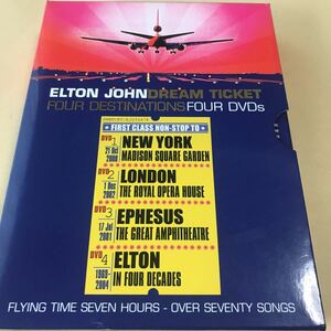 エルトン・ジョン 【ELTON JOHN DREAM TICKET】4DVD 超美品説明参照DVHY