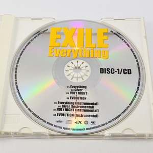★【CDのみ】EXILE エグザイル - Everything（Disc1）