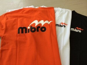 新品/即決　ミブロ　mibro/ドライT　ショート　半袖Tシャツ（オレンジ）L