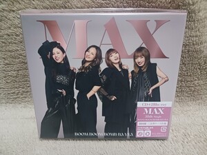 MAX／BOOM BOOM BOMB-BA-YEA／CD + 2Blu-ray／初回盤 ３方背ケース仕様／スマプラ付き