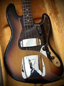 FENDER 62 J-BASS 3CS/3KB フェンダー　アメリカンビンテージ　1962年仕様ジャズベース　Fender JAZZ BASS 美品中古