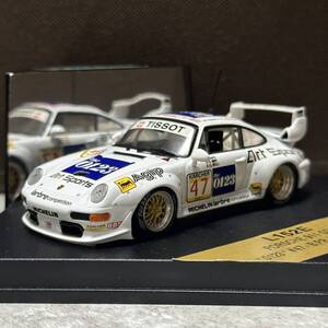 1/43 ビテス ポルシェ 911 GT2 Suzuka ケース付 VITESSE skid Porsche 0123 #47 1995 art レースカー ミニカー b.p.r. 鈴鹿 アート