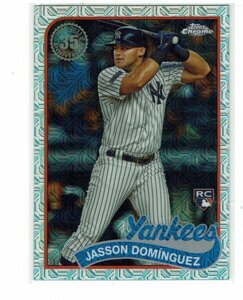 【ジェイソン・ドミンゲス/Jasson Domnguez】2024 MLB Topps Series1 1989 MOJO RC #T89C-33