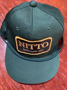 NITTO ダークグリーン キャップ