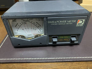 DAIWA ダイワ　SWR＆POWER　METER　CROSS NEEDLE METER　１.５～150MHz 