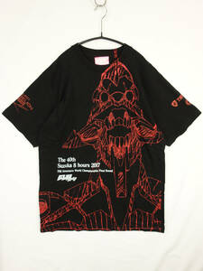 C681/2017/EVA Racing/EVANGELION/エヴァンゲリオンレーシング/半袖Tシャツ/鈴鹿サーキット/ワールドチャンピオンシップ/初号機/メンズ/L