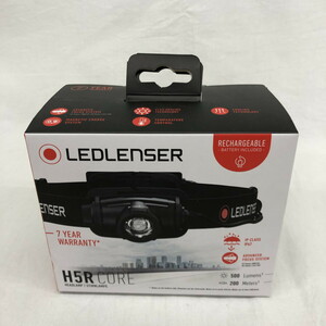 【未使用】　LED LENSER レッドレンザー　充電式　LEDヘッドライト　H5RCORE ②　(N60322_9_33h)