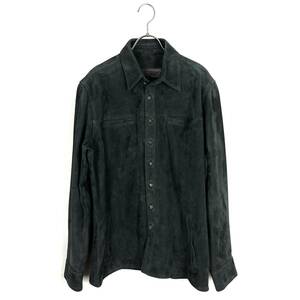 CHROME HEARTS(クロムハーツ) suede leather jacket (black)