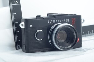 レア! sharan olympus pen F black 黒　ブラック ミニチュアフィルムカメラ オリンパスペン　シャラン