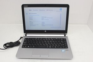 現状 ProBook 430 G3 第6世代 Core i3 6100U/4GB/13.3インチ/Wi-Fi/USB3.0/HDMI端子/Win8モデル☆