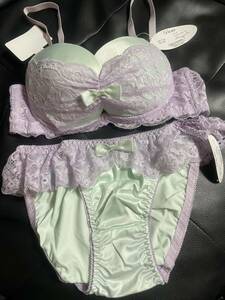 D65/Mブラジャーショーツセット 下着 ショーツの上下セット 男女入札大歓迎 ブラショーツセット