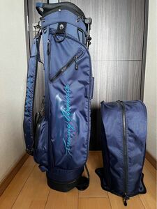 超美品人気トミーアーマー　Tommy Armour スタンド式キャディバッグ 6型軽量2kg メンズ　レディース　シニア　電車移動の方にもピッタリ！