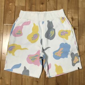 Def camo スウェット ハーフパンツ Mサイズ a bathing ape candy color BAPE sweat shorts エイプ ベイプ アベイシングエイプ w7