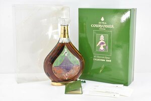 古酒 未開栓 COURVOISIER クルボアジェ エクストラ コレクション エルテ ERTE 700ml 40% 箱付 ブランデー RM-725S/506