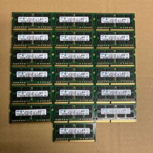 X114 SAMSUNG ノートPCメモリ 4GB 2Rx8 PC3-12800S 19枚